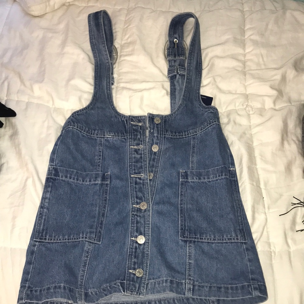 Jean skirt overall